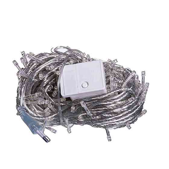 Garlando Новорічна гірлянда кімнатна нитка 22 м 220 LED кімнатна гірлянда білий провід Біле сві Київ