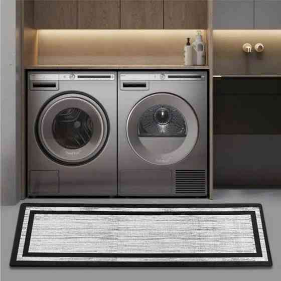 Килимки кухонні Lovely Svi - м'які з ефектом пам'яті - 44x150x 1 см Чорна окантовка (191223) Київ