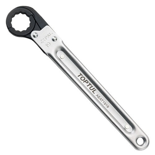 Ключ накидний із тріскачкою, що розкривається TOPTUL 10 мм AEAT1010 Одеса - фото 1