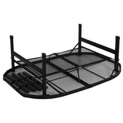 Туристичний стіл Bo-Camp Northgate Oval 120x80 cm Black/Grey (1404187) Вінниця