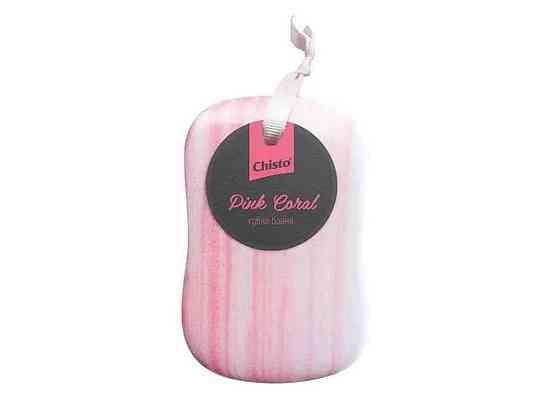 Губка банна Pink Coral ТМ Chisto   Solmir Київ