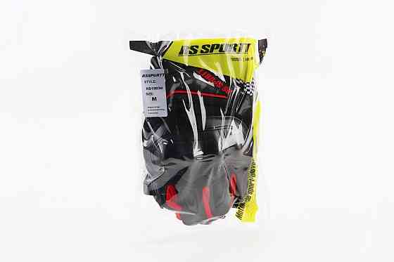 Перчатки мотоциклетні без пальців M-Чорно-Червоні, тип 2 Киев