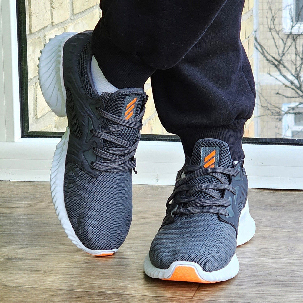 Кросівки Чоловічі Adidas Alphabounce Сірі Адідас (розміри: 42,43,44,45) Відео Огляд Дніпро - фото 7