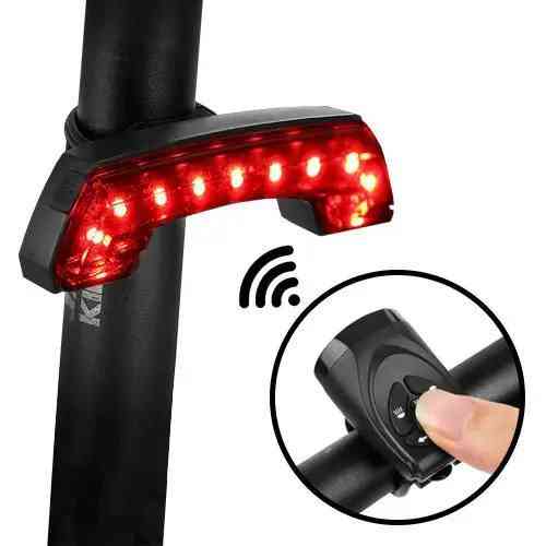 Фонарь велосипедный с поворотниками BG-806-11SMD, ЗУ micro USB, встроенный аккумулятор, звонок Бровары