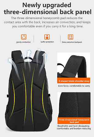 Рюкзак Tigernu T-B9500 оранжевий 15.6" Київ