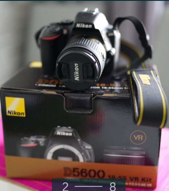 Фотоаппарат: Nikon D5600 kit 18-55.Nikon D5600 kit (18-55mm VR) Харьков - изображение 2