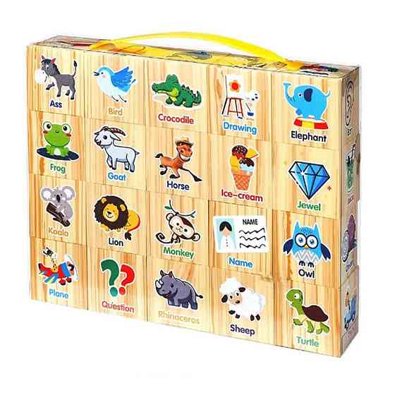 Детский игровой набор кубиков 