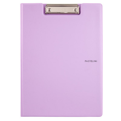 Клипборд-папка Axent Pastelini з металевим кліпом А4 вініл Бузкова (2514-36-A) Вінниця - фото 1