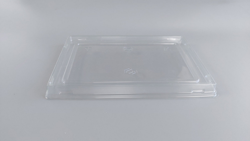 Прямокутна кришка PET для контейнера "KRAFT" 500 мл 135*85*40 (50 шт) Харків - фото 1