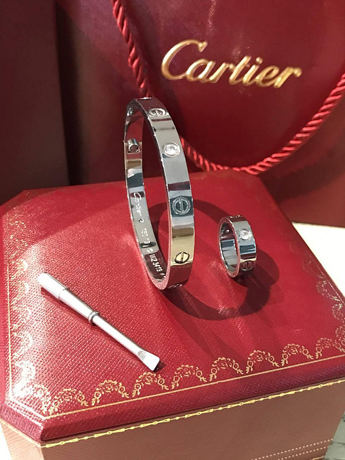 Cartier  браслет Love з викруткою Одеса - фото 1