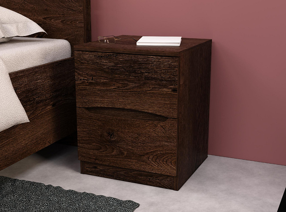 Тумба прикроватная Дельта, Дуб Конкордия, 400/400/500 Львов - изображение 2