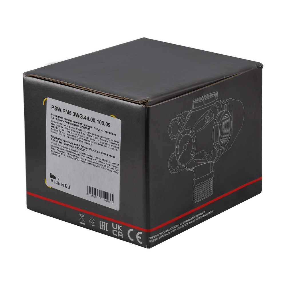 Реле давления Italtecnica PM-5-3W (000031948) Киев - изображение 6