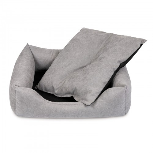 Лежак Pet Fashion Denver №2 для собак сірий 78х60х20 см Київ - фото 5