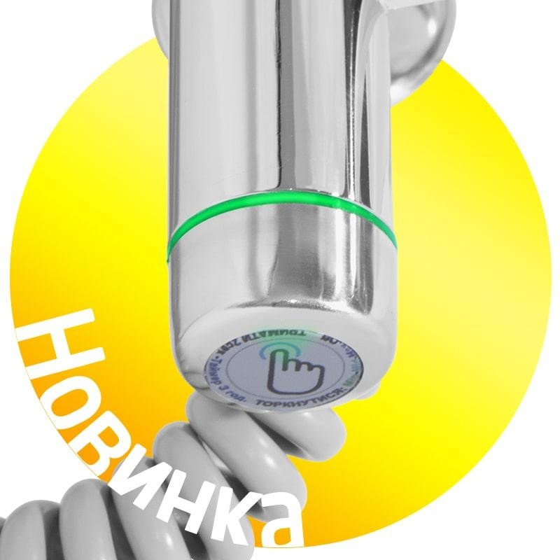 Електрична рушникосушка Laris Євромікс П7 400Х700 Е сенсор S3 ліве підключ Київ - фото 6