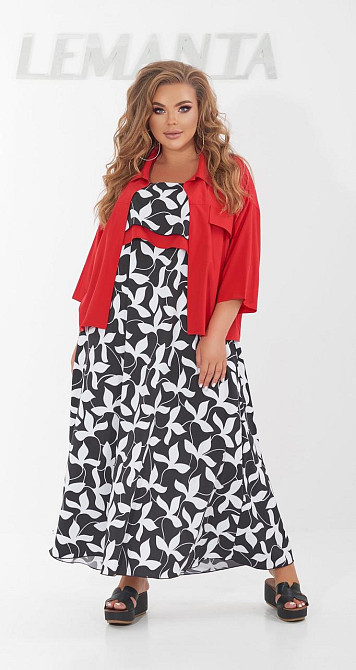 Сарафан с жакетом большого размера (56) Киев - изображение 4