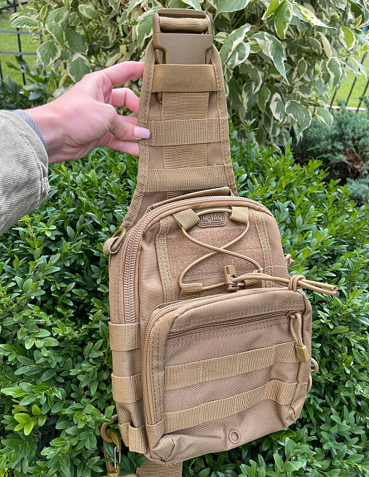 Тактическая сумка через плечо M-Tac Urban Line City Patrol Fastex Bag (Койот) Винница - изображение 5