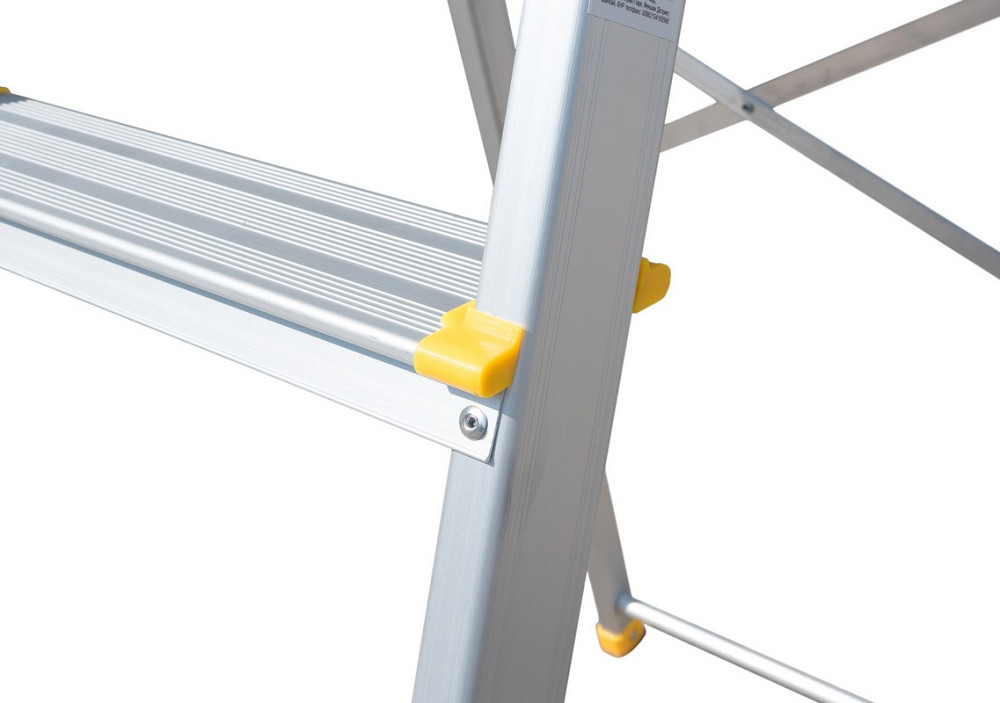 MASTERTOOL Драбина алюмінієва MASTERTOOL 6 ступенів h=1280 мм max 150 кг 79-1106 Коломия - фото 7