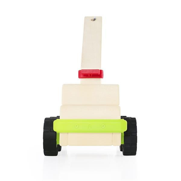 Велика машинка Guidecraft Block Science Trucks Стінобитна машина дерев'яна 45 см (G7533) Харків - фото 10