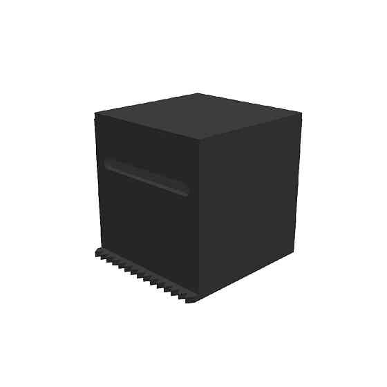 Коробка акриловая EKOSTAR для скотча 60х60х60 с крышкой Киев