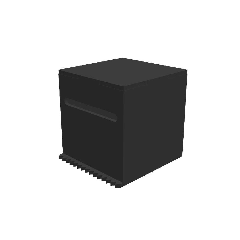 Коробка акриловая EKOSTAR для скотча 60х60х60 с крышкой Киев - изображение 1