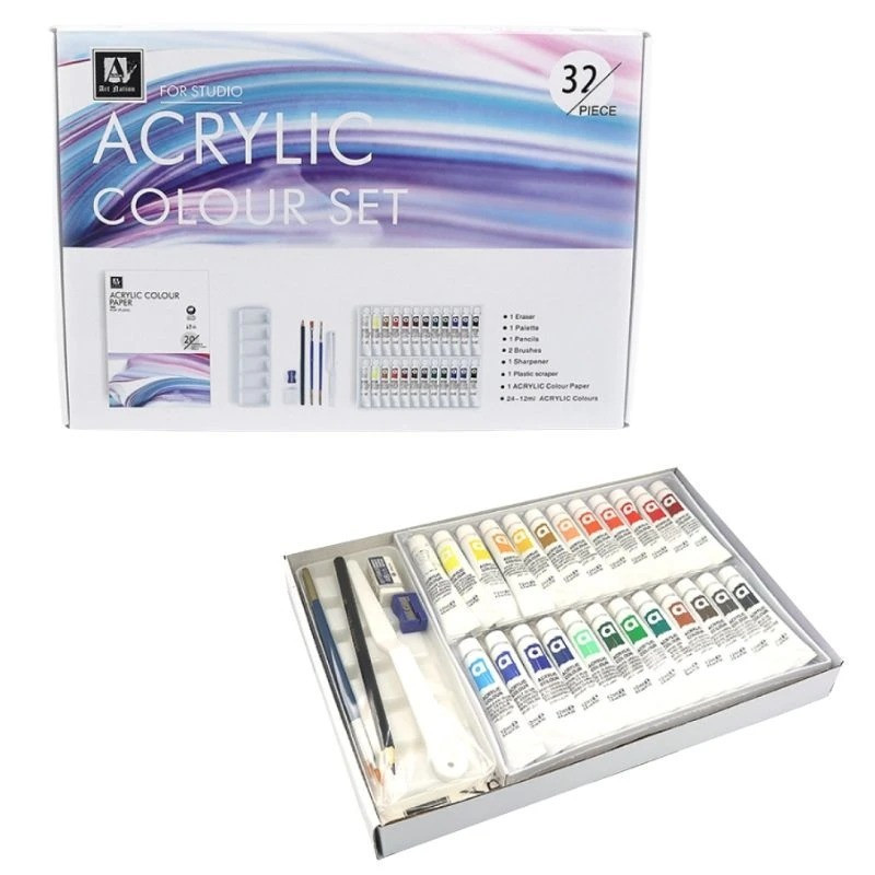 Набір для творчості "Art Nation" A32, 24 кольори по 12 мл, палітра Вінниця - фото 1