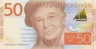 Швеция / Sweden 50 kronor (2015) Pick UNC Полтава