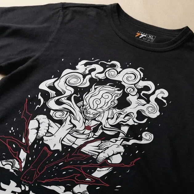 Футболка для підлітка хлопчика з принтом Ван Пис Луффі Гір 5 Розмір 160 Anime11013 Дніпро - фото 3