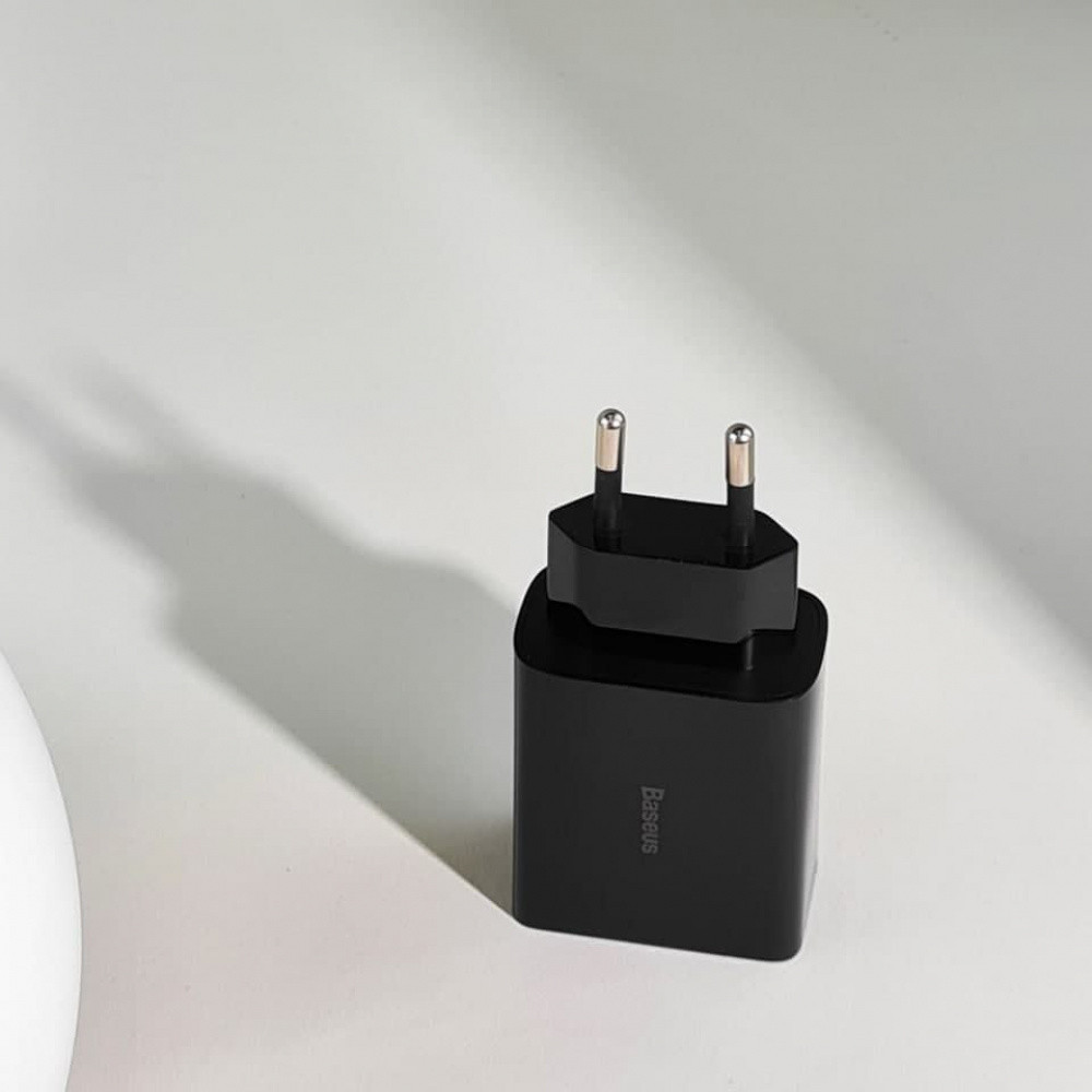 Мережевий зарядний пристрій Baseus Speed Mini PD Charger 20W 1 Type-C чорний Львів - фото 3