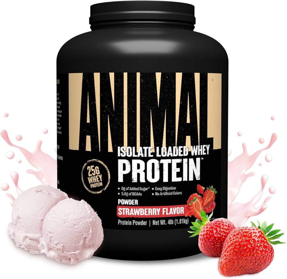 Протеин Universal Nutrition Animal Whey 1800 г, Strawberry Луцк - изображение 1