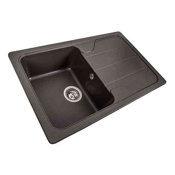 VALESO Гранітна мийка для кухні VALESO VERONA 7850 матова Темна скеля Киев