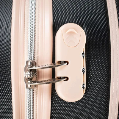 Чемодан Semi Line 24" (M) Black/Pink Cream (T5671-3) (DAS302671) Винница - изображение 8