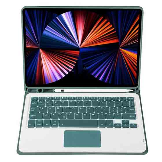 Чохол з бездротовою клавіатурою (TouchPad) BeCover для Apple iPad Air 13 (2024/2025) Dark Green (712603) Харьков