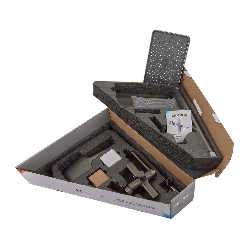 Душова колона зі змішувачем Mixxus Lord 009-J Graphite (Колір графіт) (MI7133) ( 18612 ) ( 15251 ) Харьков - изображение 12