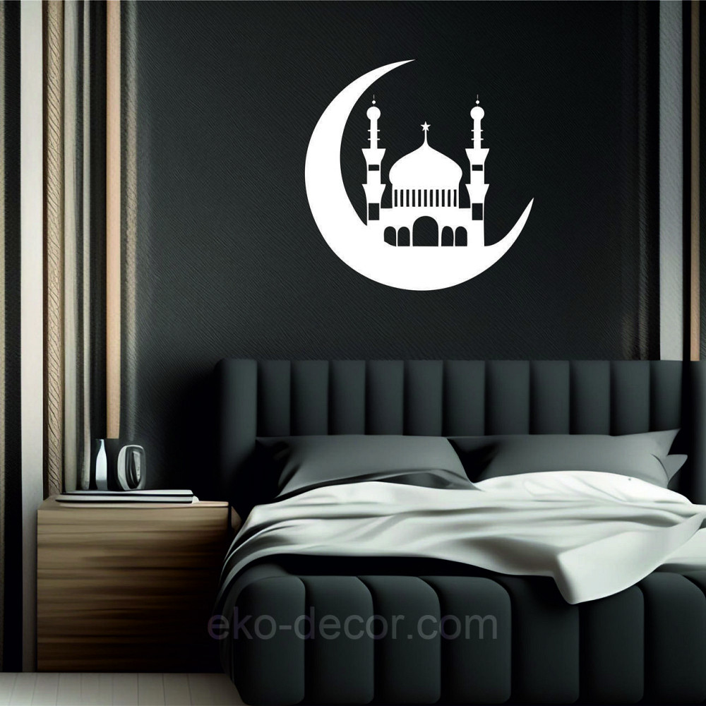 Декоративное настенное Панно «Ислам» Декор на стену 90*90 см, Белый Киев - изображение 6