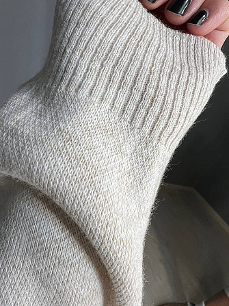 Платье женское My fashion 2024120 свитер ворот стойкая молния длинное one size светло бежевое, світл Одесса - изображение 6
