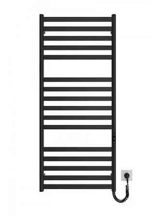 Электрический полотенцесушитель HF York 1170х530 TR K черный мат Киев