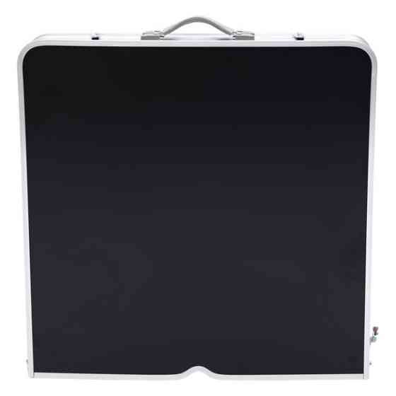 Розкладний стіл + 4 стільці кемпінговий набір для пікніка, риболовлі, відпочинку, туризму Чорний JY-12061B Київ