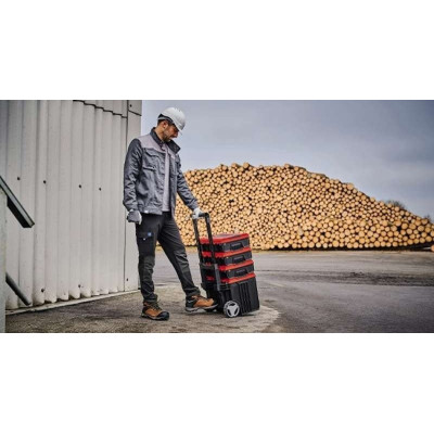 Ящик для инструментов Einhell E-Case L с колесами, до 120кг, колеса 15см (4540014) Винница - изображение 6