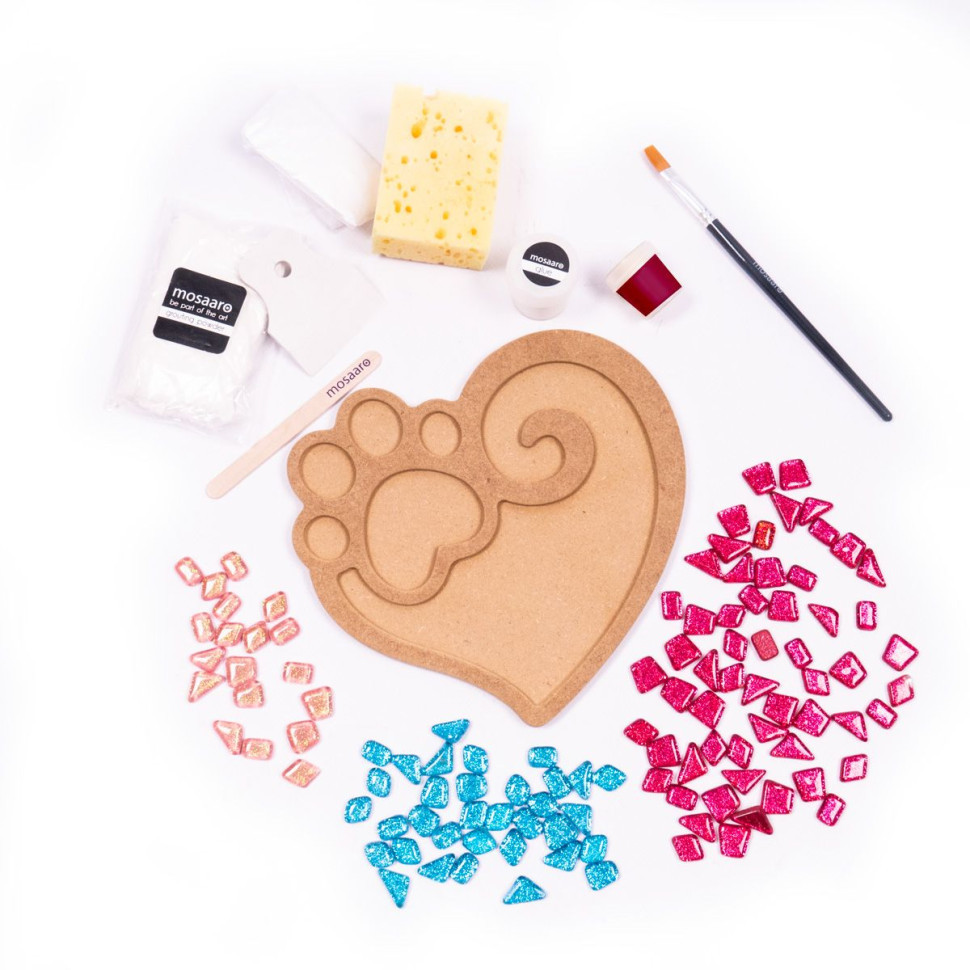 Набор для творчества стеклянная мозаика 