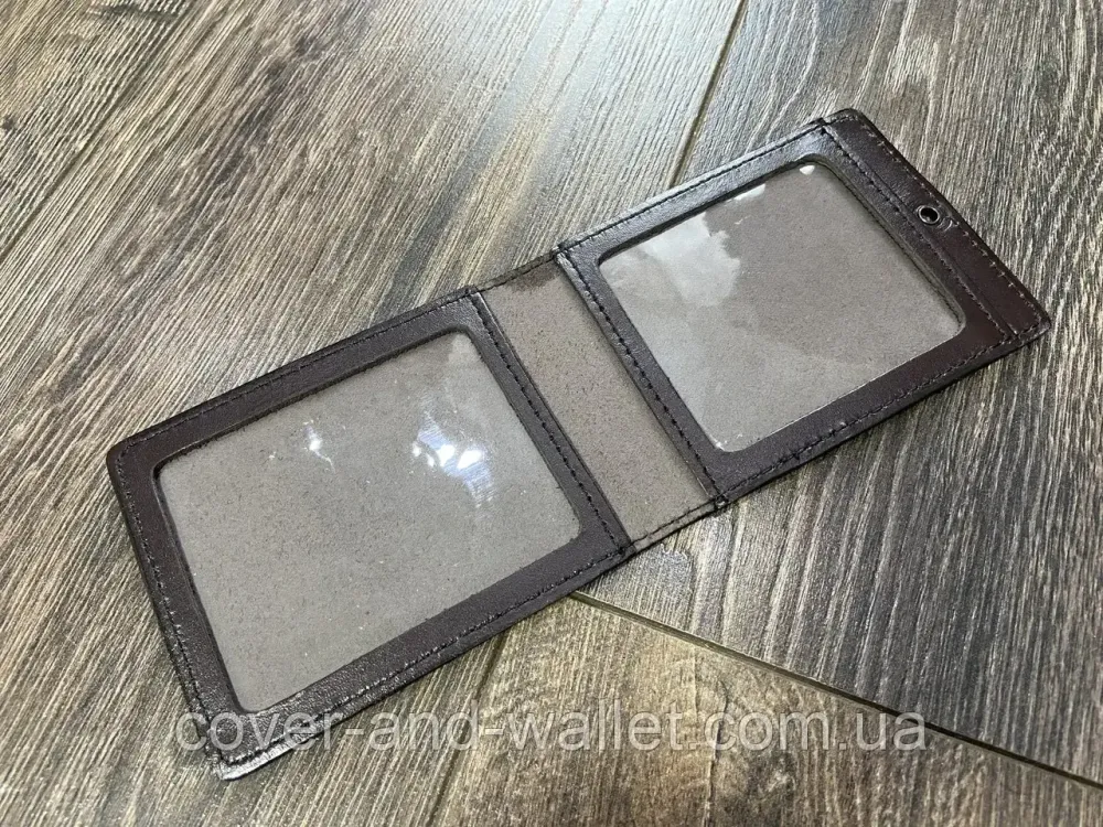 Обложка из натуральной кожи на удостоверение 