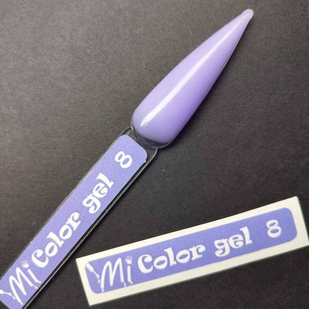 Наліпка на тіпсу (палітру) для гелю Mi Color №08 (9 x 55 мм) Херсон - изображение 1