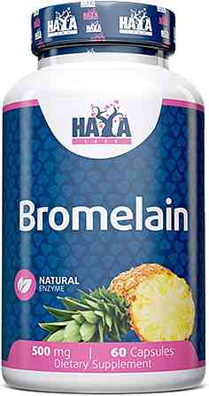 Бромелайн Haya Labs Bromelain 500mg 60 Caps Луцк