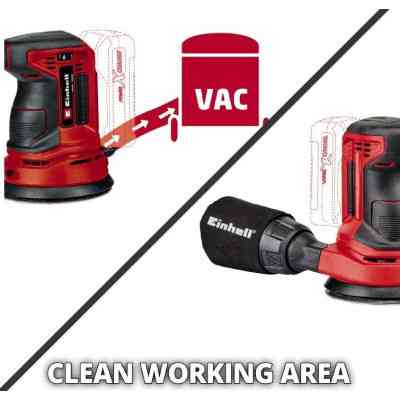 Шліфувальна машина Einhell TE-RS 18LI - Solo 18В, 125 мм, 14000-22000кол/хв, (без АКБ та ЗП) (4462010) Вінниця