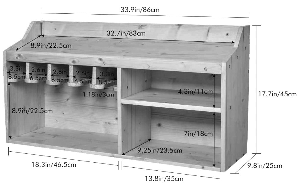 Органайзер для шуруповёртов 