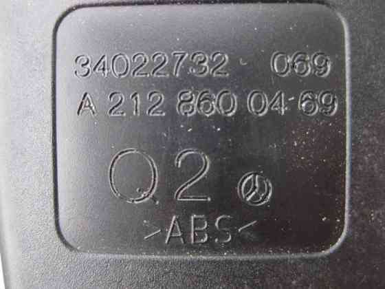 Mercedes-Benz  A2128600469 Засувка ременя безпеки задня права та центральна E-Class W212 Одеса