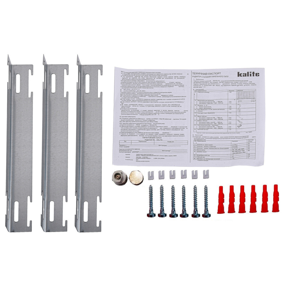 Радіатор сталевий панельний KALITE 11 бок 500х1800 (000022293) Київ - фото 4