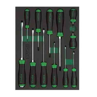 Набор отверток Toptul в ложементе 12шт. (GVB1202) Винница
