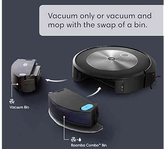 Миючий робот пилосос iRobot Roomba Combo j5+ Харків