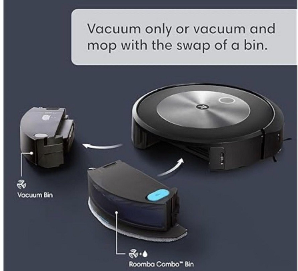 Миючий робот пилосос iRobot Roomba Combo j5+ Харків - фото 4