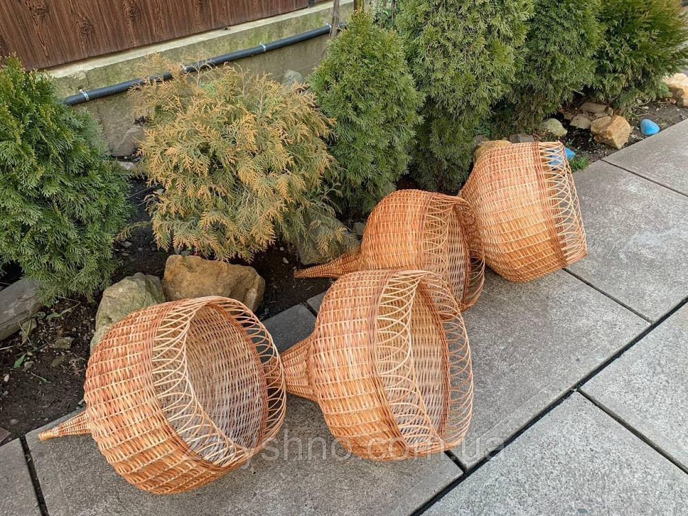 Плетена люстра у вигляді купола Київ - фото 7